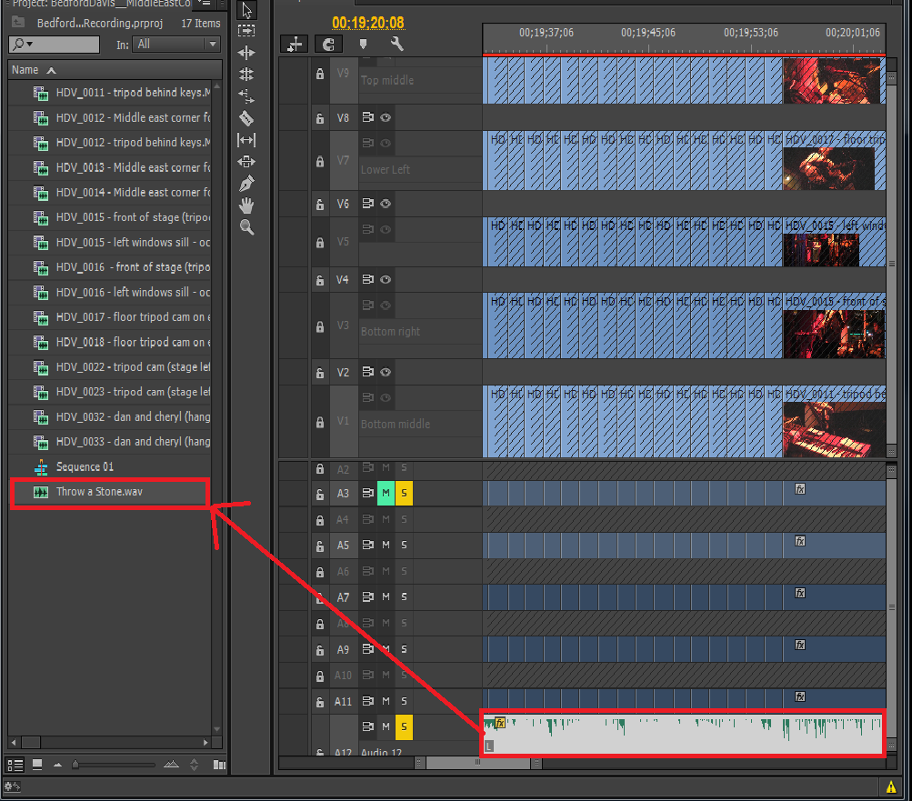 move audio clip to Project pane - in order to get adobe premiere pro to draw the waveform in the clip.png